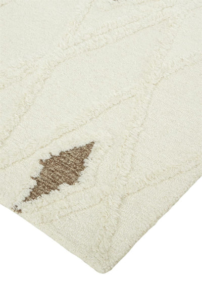 product image for Elika Hand Tufted Ivory and Beige Rug by BD Fine Corner Image 1 47