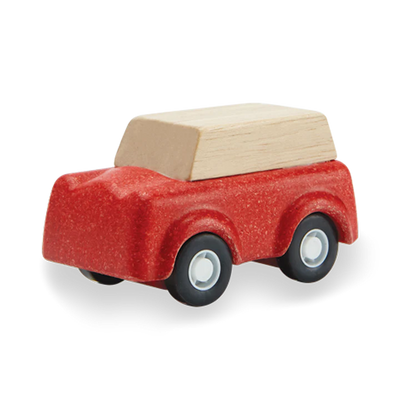 product image for red suv by plan toys pl 6281 1 8