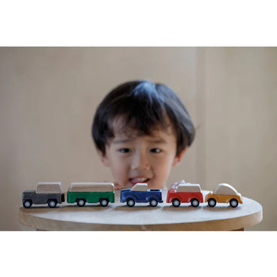 product image for red suv by plan toys pl 6281 7 36