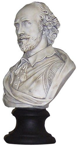 media image for Shakespeare Bust in Plaster design by House Parts 242