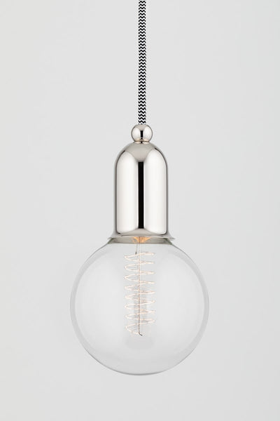 product image for bryce 1 light pendant by mitzi h419701 agb 6 37