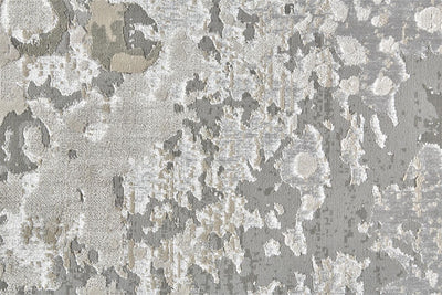 product image for Orin Silver and Ivory Rug by BD Fine Texture Image 1 3