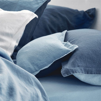 product image for Biella Midnight & Wedgwood Bedding design by Designers Guild 39