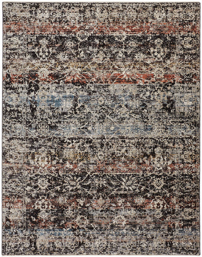 product image of Ennis Blue and Gray Rug by BD Fine Flatshot Image 1 548