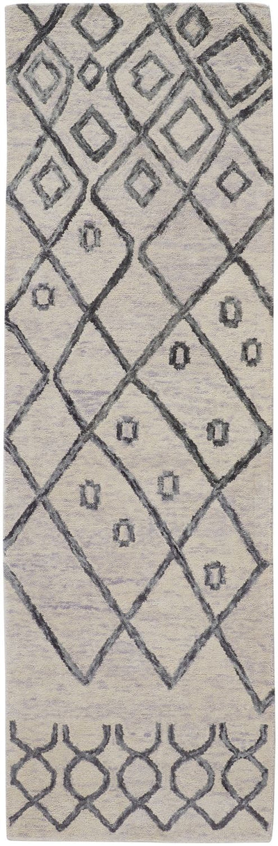 product image for Quillan Hand Tufted Beige and Gray Rug by BD Fine Flatshot Image 1 22