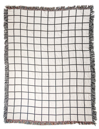 product image for grid woven blankets 2 30