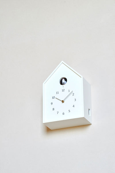 product image for birdhouse clock design by lemnos 6 16