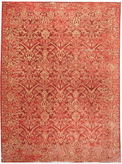 product image of Tessina Red and Gold Rug by BD Fine Flatshot Image 1 533