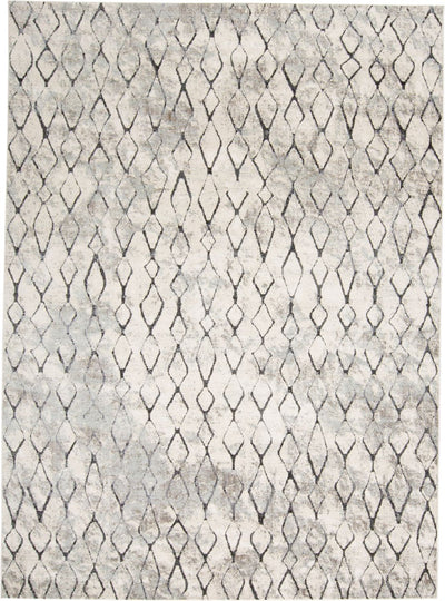 product image of Kiba Ivory and Gray Rug by BD Fine Flatshot Image 1 581