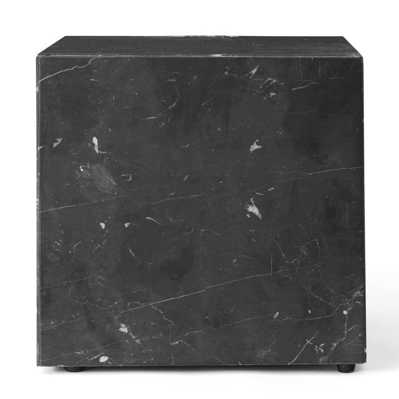 media image for Plinth Table Cubic in Black Marquina Marble design by Menu 235