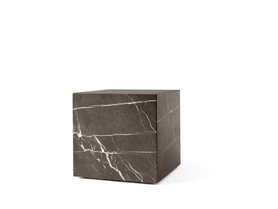 product image for Plinth Table Cubic in Black Marquina Marble design by Menu 76