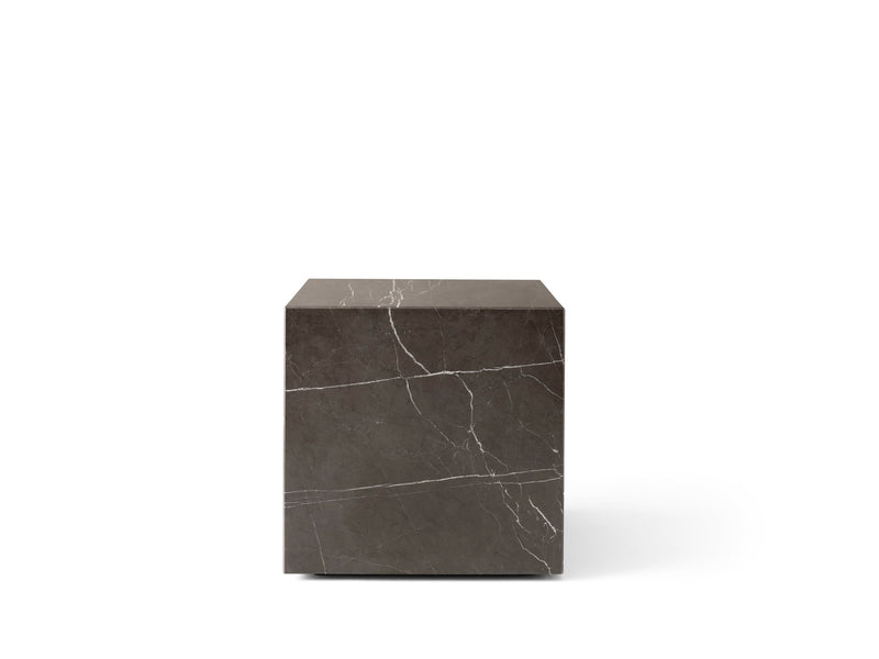 media image for Plinth Table Cubic in Black Marquina Marble design by Menu 253