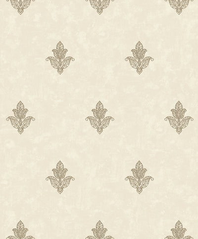 product image for Mehndi Motif Cream/Gold from the Emporium Collection by Galerie Wallcoverings 36