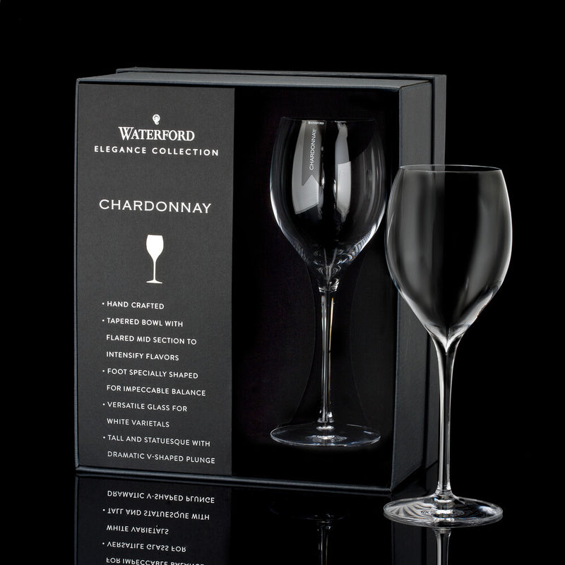 media image for Elegance Chardonnay Wine Glass Pair 214