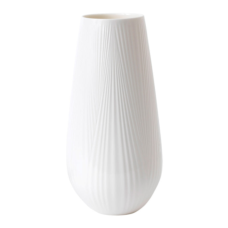 media image for White Folia Tall Vase 29