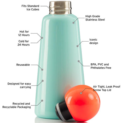 product image for Skittle Original Water Bottle Mint / Coral 7094 - 4 28
