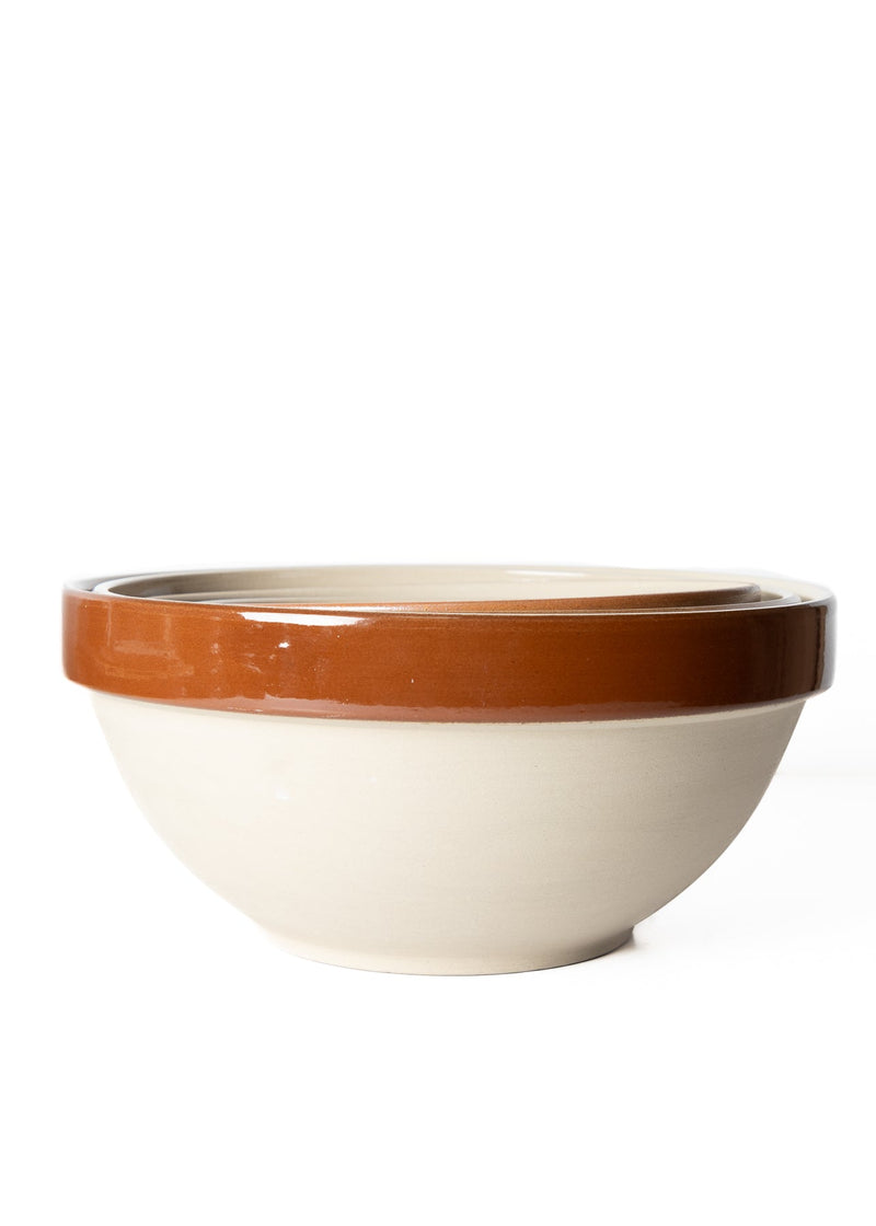 media image for Poterie Renault Vintage Round Mixing Bowls 6 298