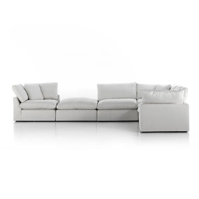 product image for Stevie 5-Piece Sectional Sofa w/ Ottoman in Various Colors Alternate Image 2 40