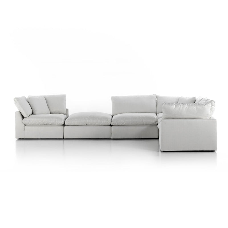 media image for Stevie 5-Piece Sectional Sofa w/ Ottoman in Various Colors Alternate Image 2 29