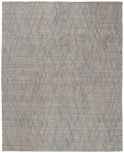 product image for Huntley Hand Woven Gray and Blue Rug by BD Fine Flatshot Image 1 94