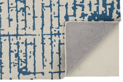 product image for Errol Ivory and Blue Rug by BD Fine Fold Image 1 31