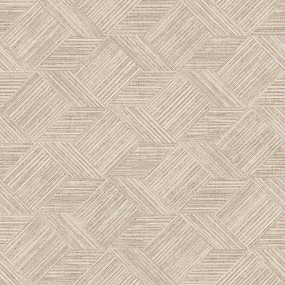 product image for Grassy Tile Wallpaper in Taupe from the Evergreen Collection by Galerie Wallcoverings 6