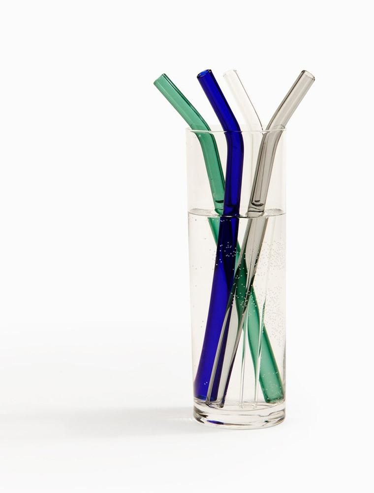 media image for Glass Straws in Cool Set 288