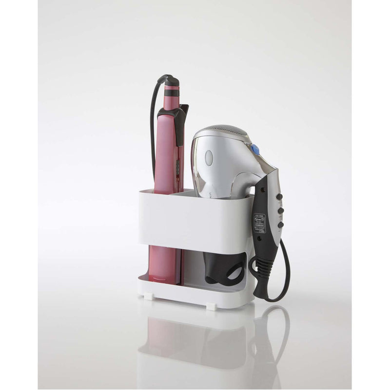 media image for Beautes Blow Dryer & Curling Iron Holder by Yamazaki 293