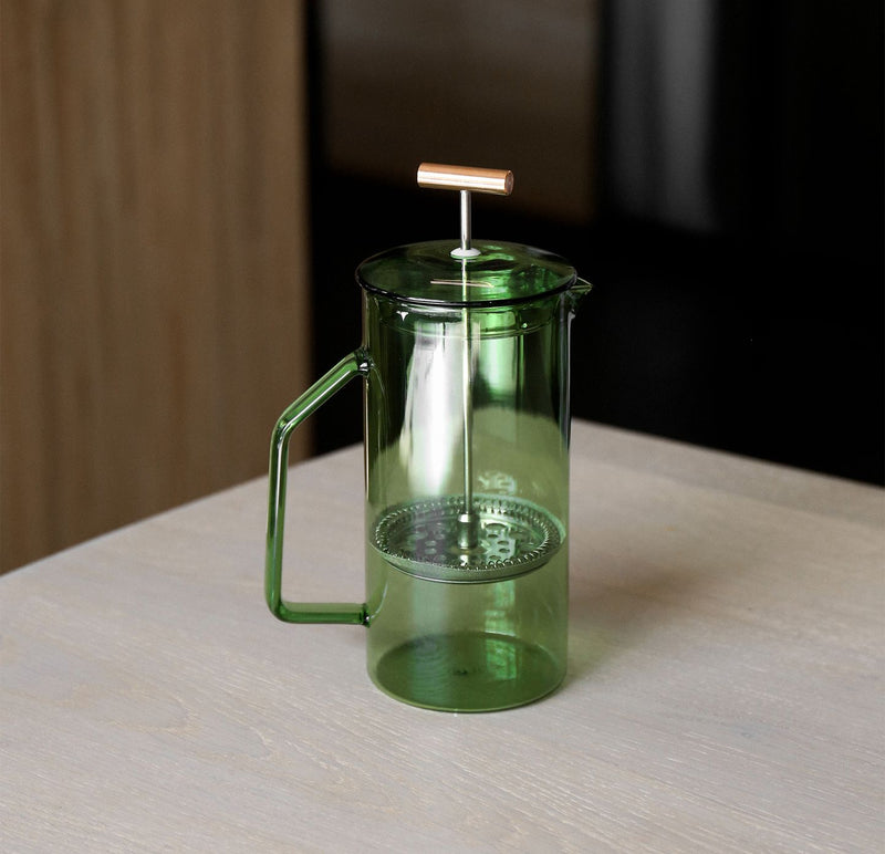 media image for glass french press in various colors 8 21