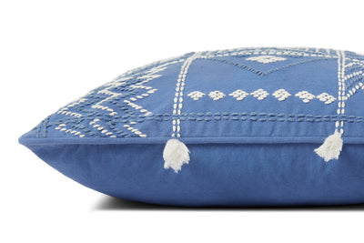 product image for Handcrafted Blue / Ivory Pillow Alternate Image 1 42