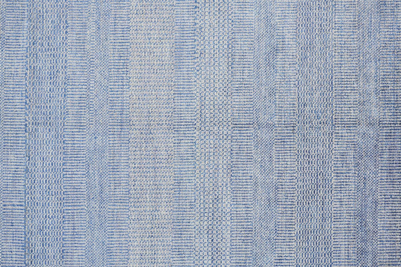 media image for Caldecott Hand Knotted Cobalt Blue and Gray Rug by BD Fine Texture Image 1 272