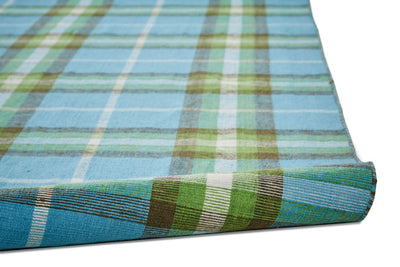 product image for Jens Hand Woven Blue and Green Rug by BD Fine Roll Image 1 47