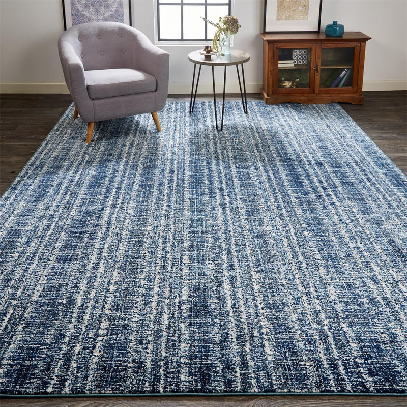 media image for Meera Teal and Ivory Rug by BD Fine Roomscene Image 1 236