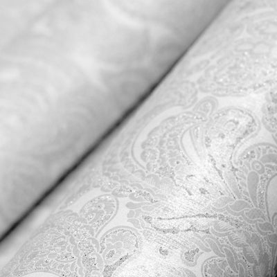 product image for Aphrodite Snow Silver Wallpaper from the Adonea Collection by Galerie Wallcoverings 78