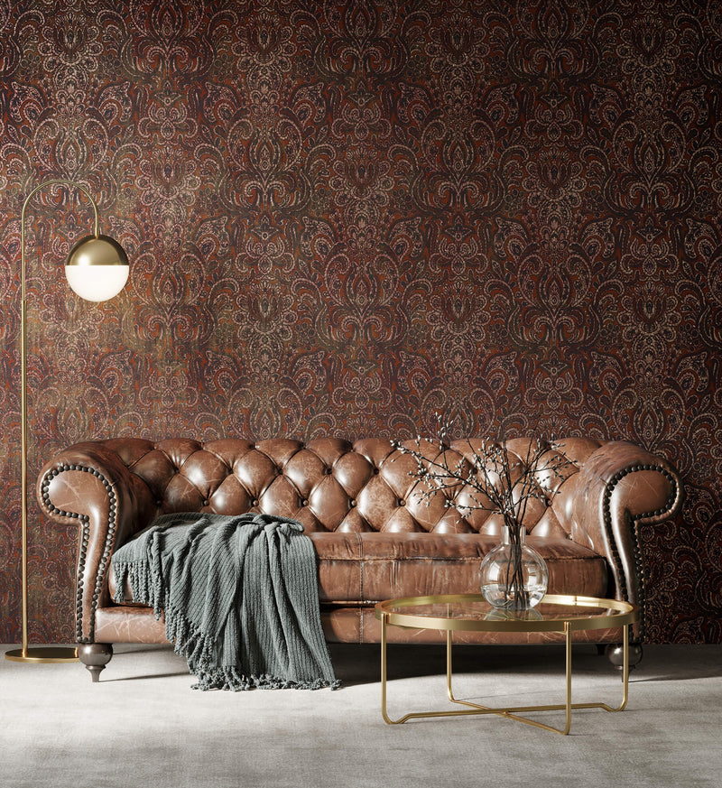 media image for Aphrodite Ruby Red Wallpaper from the Adonea Collection by Galerie Wallcoverings 270