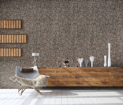 product image for Alpine Reptile Wallpaper in Brown 13