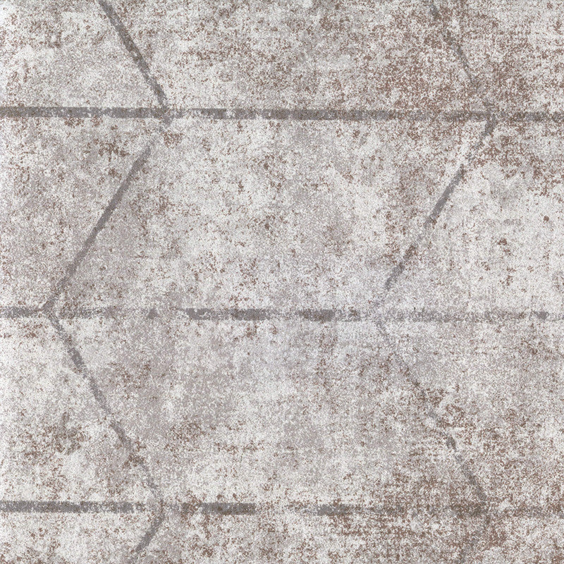 media image for Geometric Imitation Stone Wallpaper in Taupe/Mauve 213