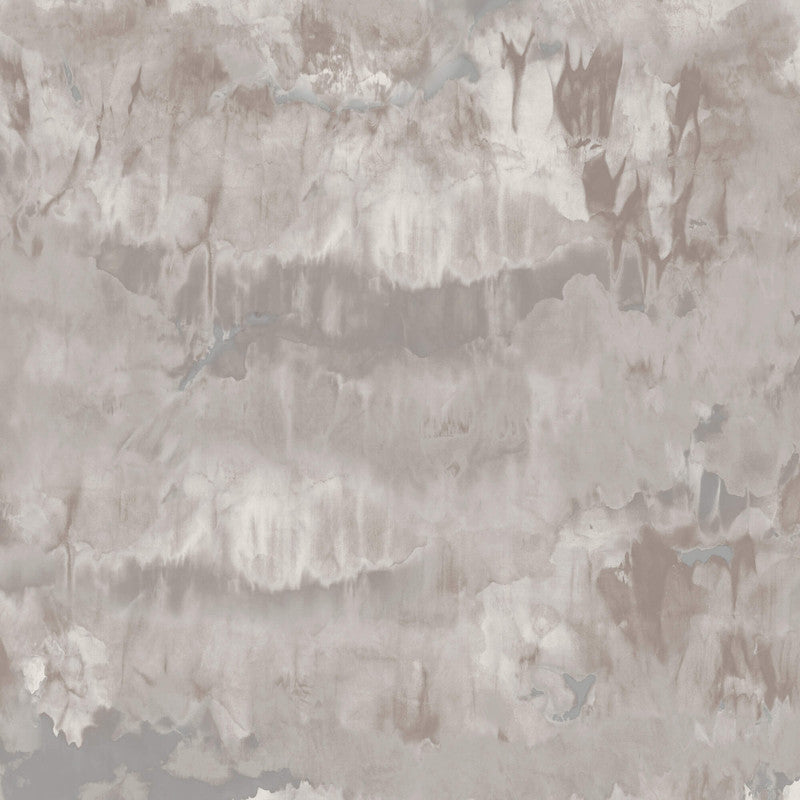 media image for Abstract Scenery Wallpaper in Taupe/Silver 298