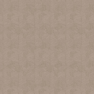 product image of Abstract Geo Modern Wallpaper in Bronze/Grey 571