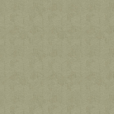 product image of Abstract Geo Modern Wallpaper in Silver/Green 574