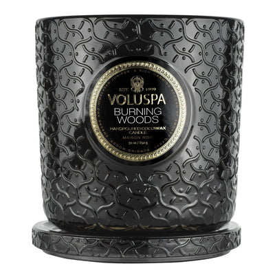 product image for burning woods 30oz luxe candle 2 65