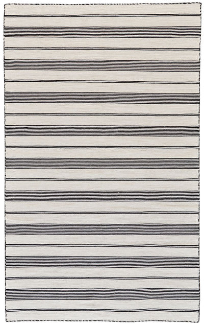product image for Granberg Hand Woven Black and White Rug by BD Fine Flatshot Image 1 89
