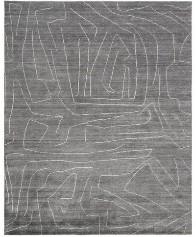 product image of Miska Gray and Ivory Rug by BD Fine Flatshot Image 1 594