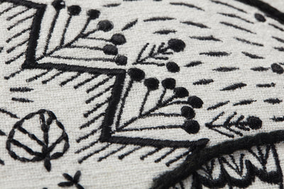 product image for Hand Woven Black / Natural Pillow Alternate Image 1 44