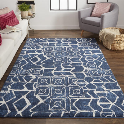 product image for Meera Blue Rug by BD Fine Roomscene Image 1 28