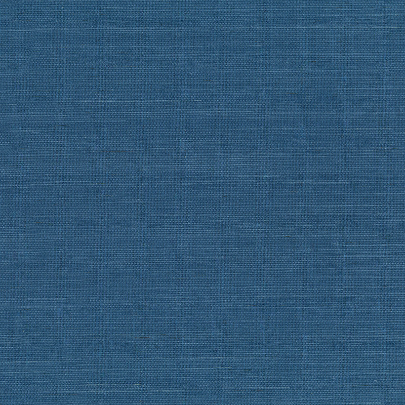 media image for Grasscloth Fine Sisal Wallpaper in Cobalt Blue 272