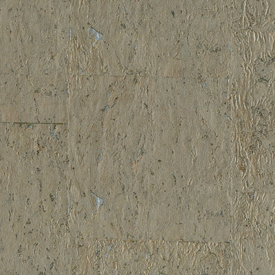 product image of Cork Shimmering Iridescent Wallpaper in Grey/Gold 593