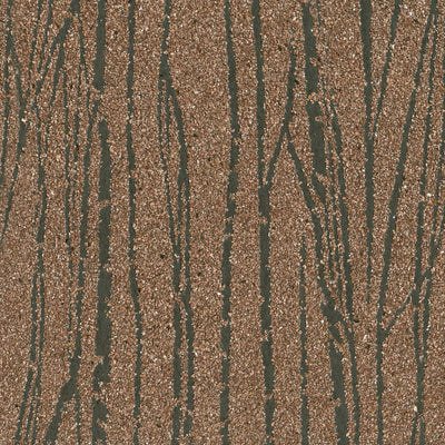product image of Mica Textural Stripe Wallpaper in Copper/Brown 578