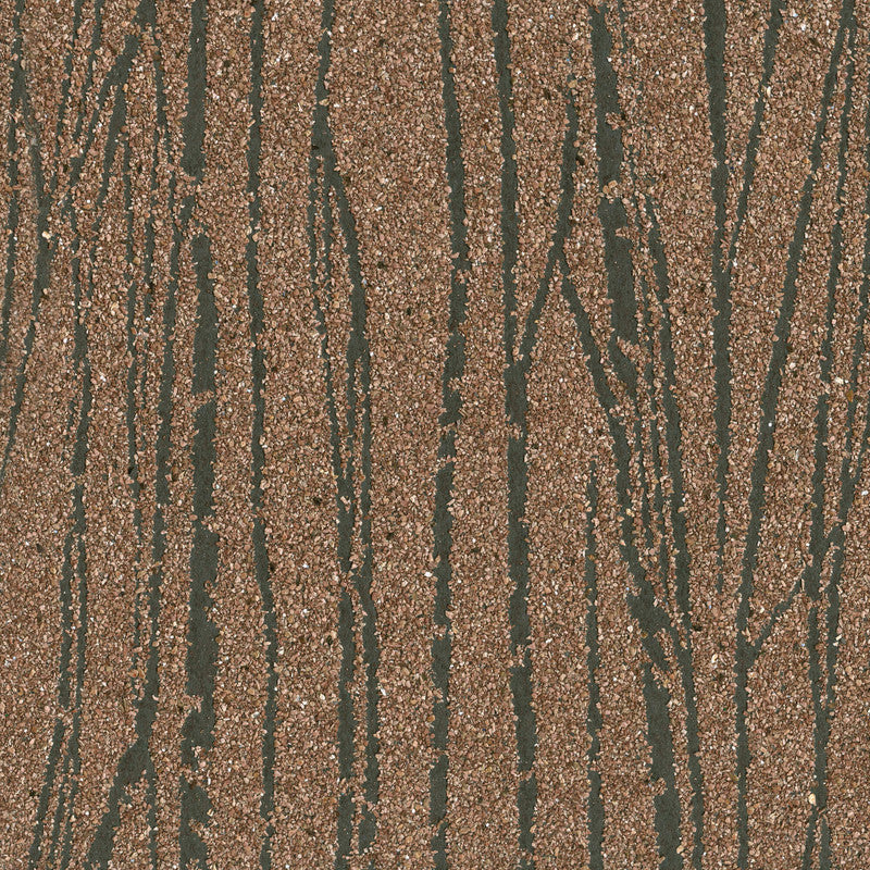 media image for Mica Textural Stripe Wallpaper in Copper/Brown 295
