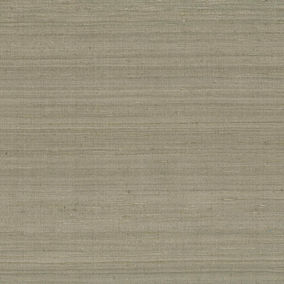 product image of Wild Silk Horizontal Strie Slubbed Wallpaper in Taupe/Brown 513